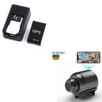 Car Tracker Magnetic Mini Car Tracker GPS Real Time Tracking Locator Device Recordable Anti-lost Rechargeable Locator cjdropshipping