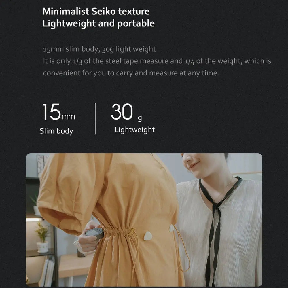 Distance Measuring Instrument Electronic Measuring Ruler Tape Measure High Definition Digital LCD High Precision Electronic Measuring Ruler Tool cjdropshipping