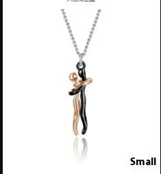 Hot Sale Affectionate Hug Necklace Couples Anniversary Valentine's Day  Gift Fashion Punk Street Style Pendant Necklace - Grab Online Now
