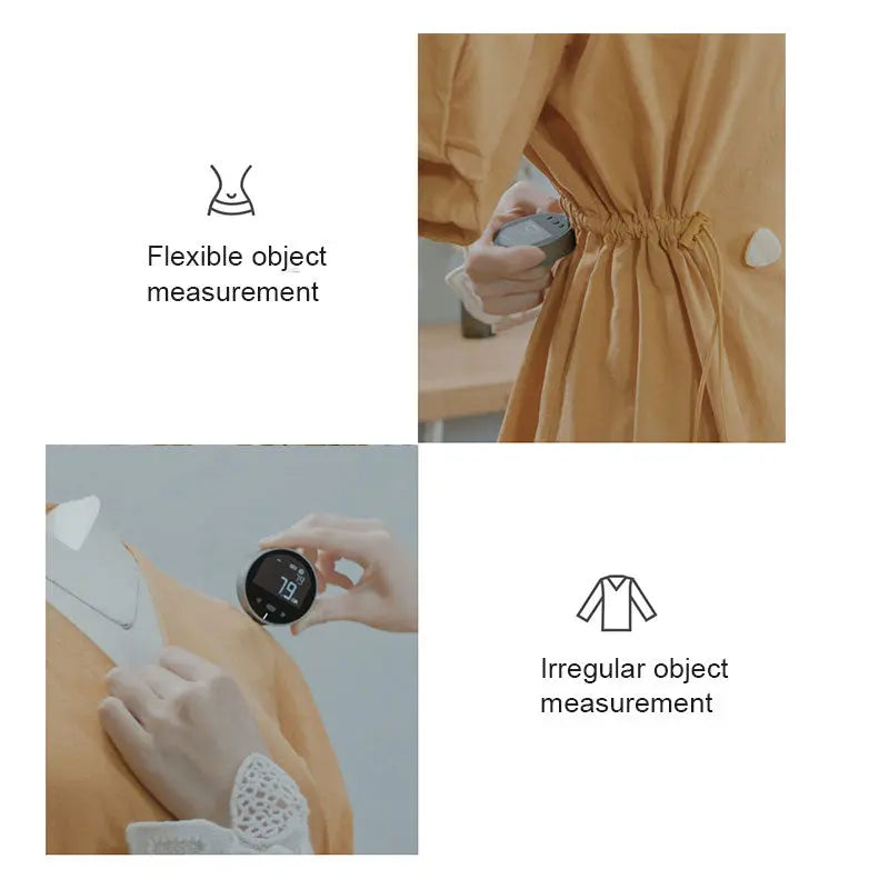Distance Measuring Instrument Electronic Measuring Ruler Tape Measure High Definition Digital LCD High Precision Electronic Measuring Ruler Tool cjdropshipping