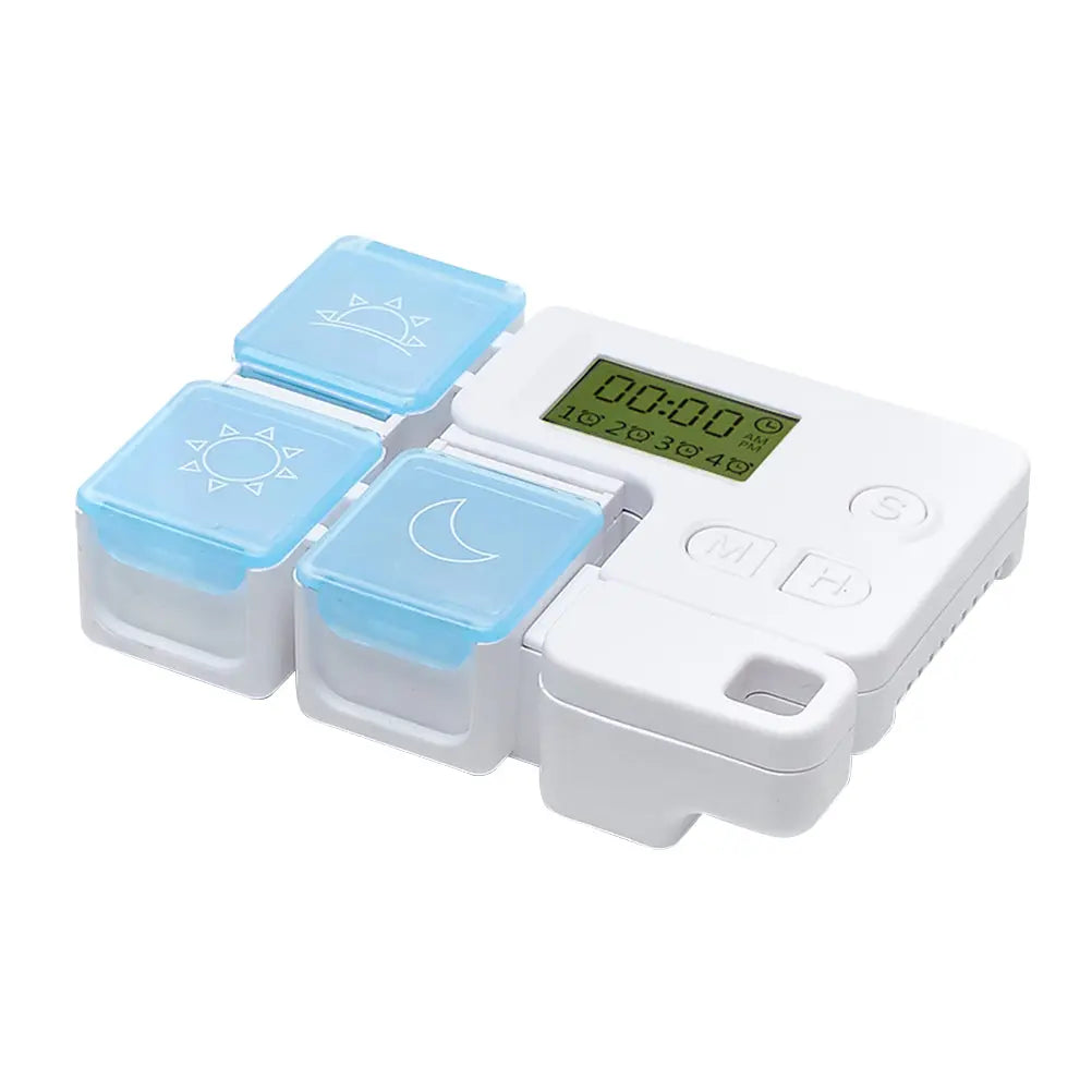 Smart timing medicine box alarm clock storage box - Grab Online Now