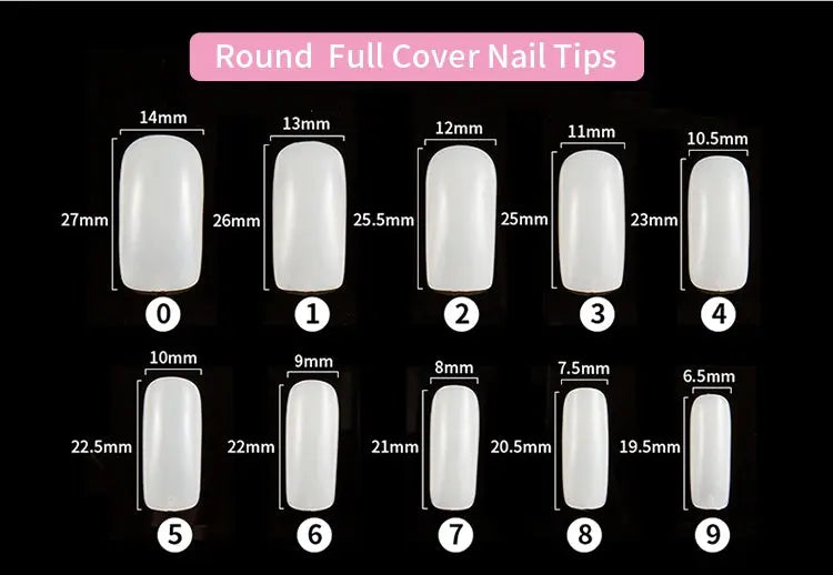 500 French Nails cjdropshipping