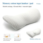 Lumbar Support Pillow For Side Sleepers Pregnancy Relieve Hip Coccyx Sciatica Pain Machine Chair Back Cushion Waist Car Seat cjdropshipping
