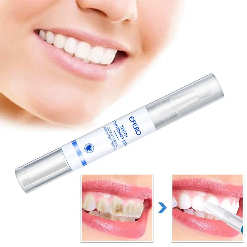 Teeth Whitening Pen Cleaning Serum Remove Plaque Stains Dental Tools Whiten Teeth Oral Hygiene Tooth Whitening Pen - Grab Online Now