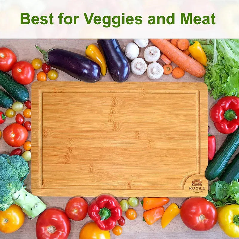 Natural Bamboo Cutting Board Environmental Protection Kitchen Utensils Wooden Cutting Board cjdropshipping