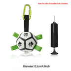 Interactive Dog Football Toy Soccer Ball Inflated Training Toy For Dogs Outdoor Border Collie Balls For Large Dogs Pet Supplies cjdropshipping