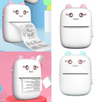 Mini Printer Portable Mini Bluetooth WiFi New Wrong Printer Mobile Phone Photo Title Note Hot Print Pocket Student Error Label Printer cjdropshipping