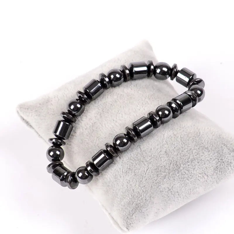 Weight Loss Magnet Bracelets For Women Men Pentagram Stone Magnetic Therapy Bracelets Pain Relief Slimming Health Jewelry cjdropshipping