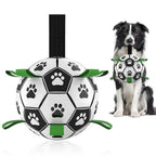 Interactive Dog Football Toy Soccer Ball Inflated Training Toy For Dogs Outdoor Border Collie Balls For Large Dogs Pet Supplies cjdropshipping