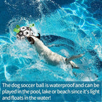 Interactive Dog Football Toy Soccer Ball Inflated Training Toy For Dogs Outdoor Border Collie Balls For Large Dogs Pet Supplies cjdropshipping