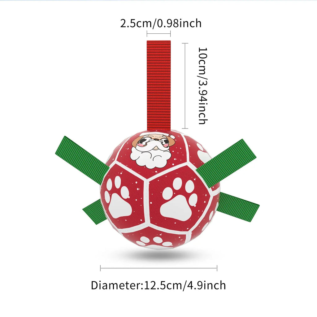 Interactive Dog Football Toy Soccer Ball Inflated Training Toy For Dogs Outdoor Border Collie Balls For Large Dogs Pet Supplies cjdropshipping