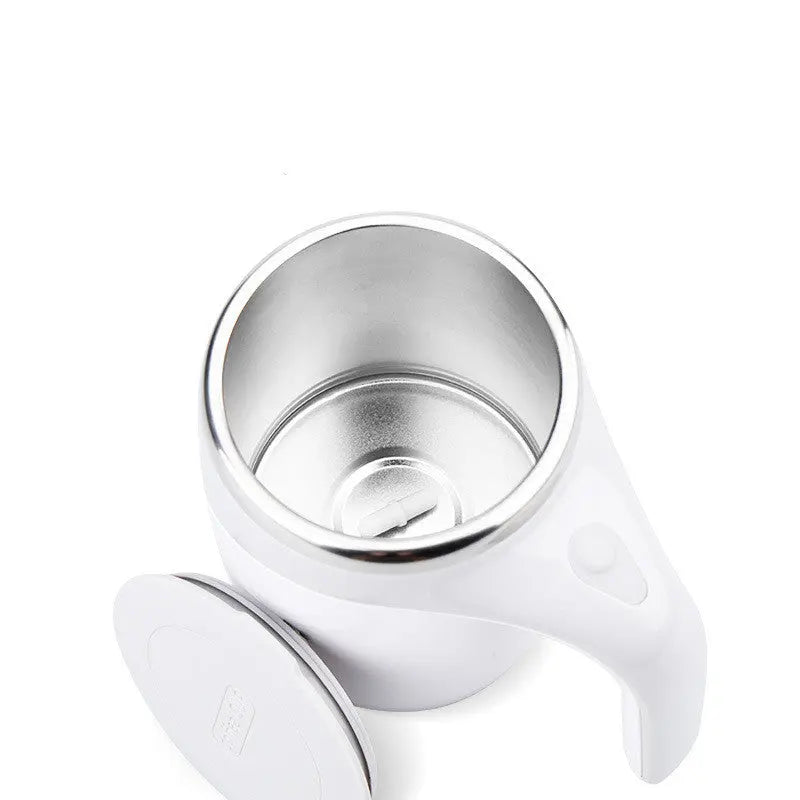 Rechargeable Model Automatic Stirring Cup Coffee Cup High Value Electric Stirring Cup Lazy Milkshake Rotating Magnetic Water Cup cjdropshipping