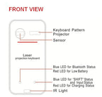LEING FST Virtual Laser Keyboard Bluetooth Wireless Projector Phone Keyboard For Computer Pad Laptop With Mouse Function cjdropshipping
