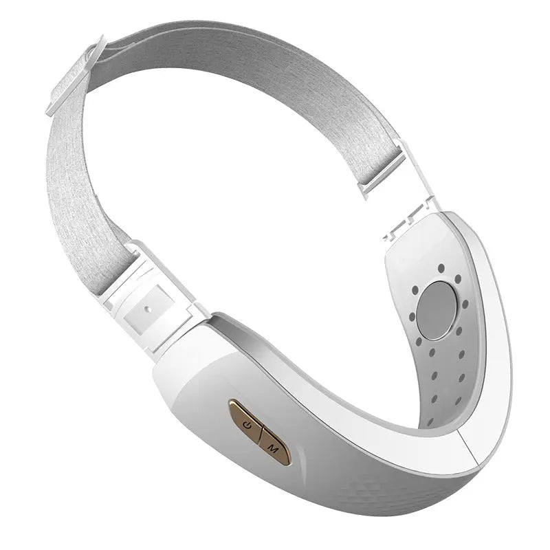LED Photon Therapy V-shaped Slimming Facial Micro-current Electric Vibration Lifting Massager cjdropshipping