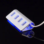 Compatible with Apple, Four-port USB 2.0 HUB hub cjdropshipping