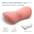 Lumbar Support Pillow For Side Sleepers Pregnancy Relieve Hip Coccyx Sciatica Pain Machine Chair Back Cushion Waist Car Seat cjdropshipping