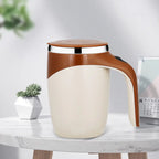 Rechargeable Model Automatic Stirring Cup Coffee Cup High Value Electric Stirring Cup Lazy Milkshake Rotating Magnetic Water Cup cjdropshipping