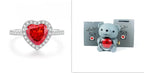 Eternal Rose Teddy Bear Gifts Box With Necklace - Grab Online Now