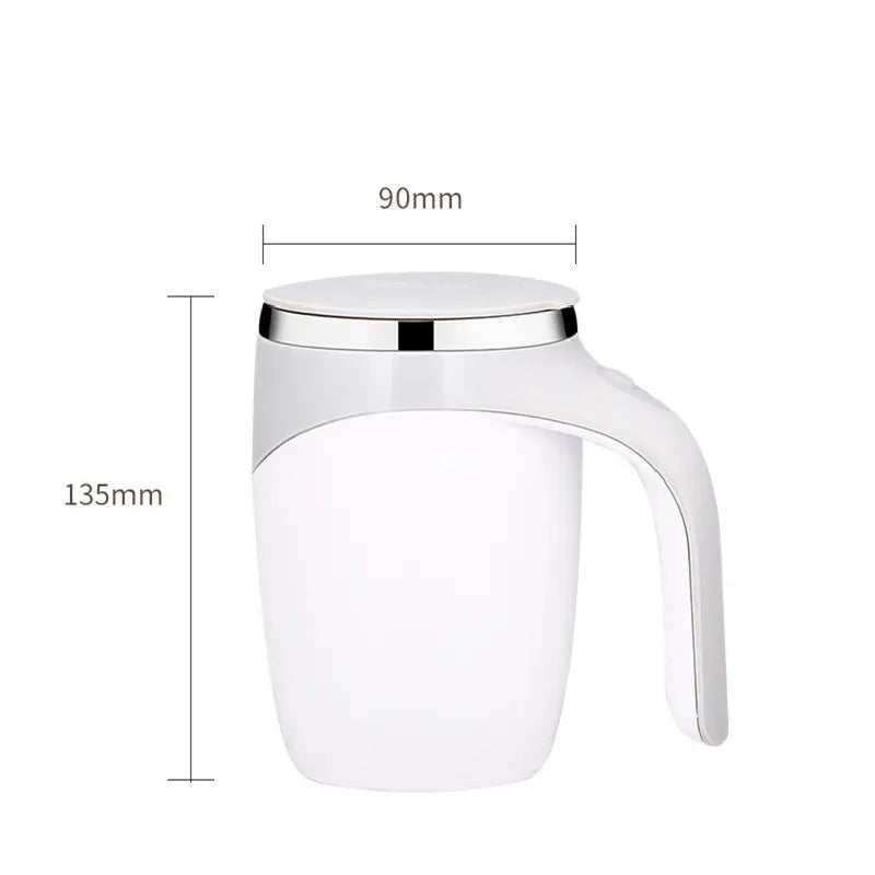 Rechargeable Model Automatic Stirring Cup Coffee Cup High Value Electric Stirring Cup Lazy Milkshake Rotating Magnetic Water Cup cjdropshipping