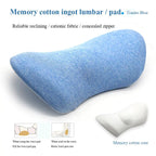 Lumbar Support Pillow For Side Sleepers Pregnancy Relieve Hip Coccyx Sciatica Pain Machine Chair Back Cushion Waist Car Seat cjdropshipping
