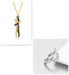 Love Hug Necklace Unisex Men Women Couple Jewelry Simple Temperament Clavicle Chain Valentines Day Lover Gift cjdropshipping
