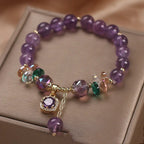 Internet Celebrity Special-interest Design Natural Amethyst Bracelet cjdropshipping