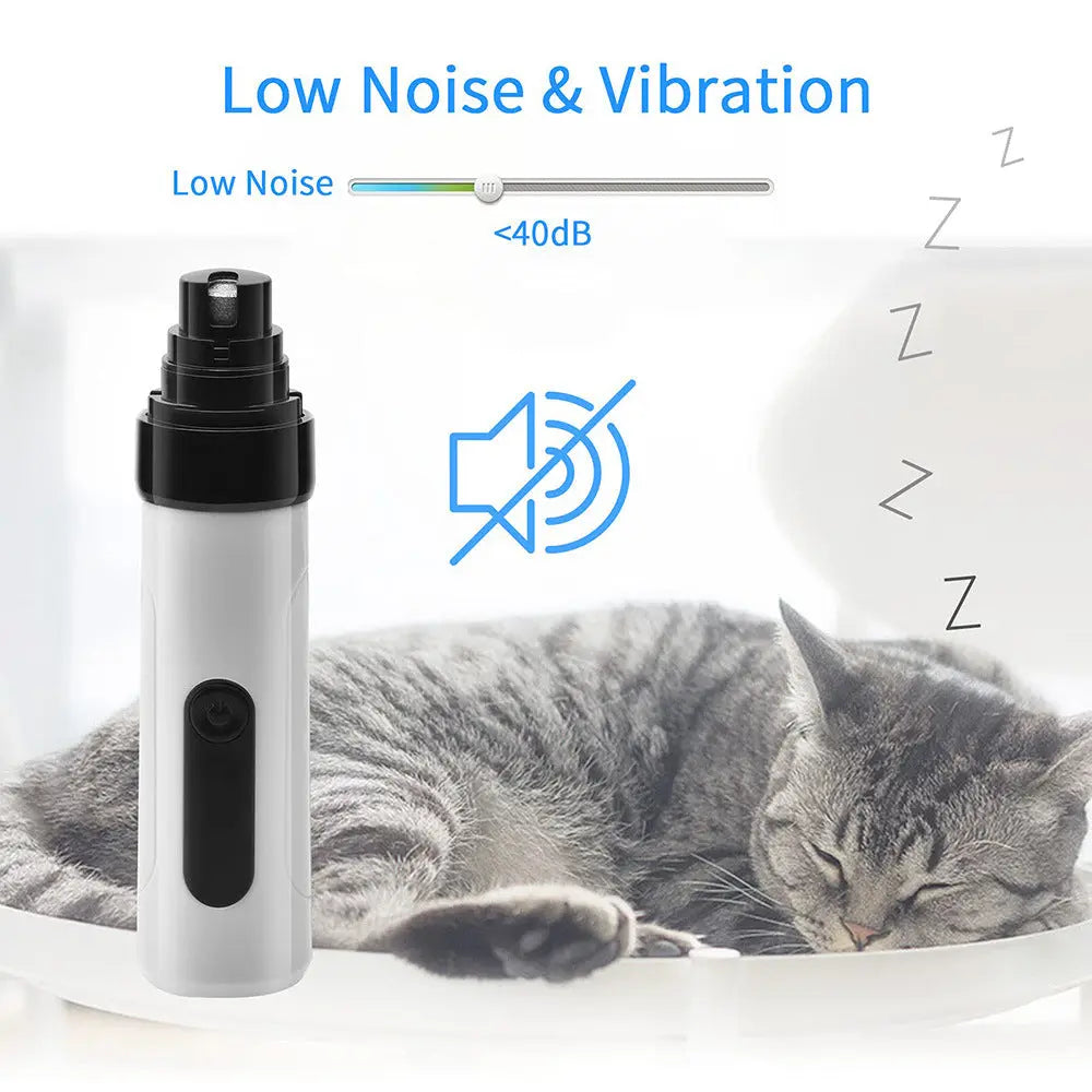 Multifunctional Magnifying Glass Pet Nail Clippers With Light cjdropshipping