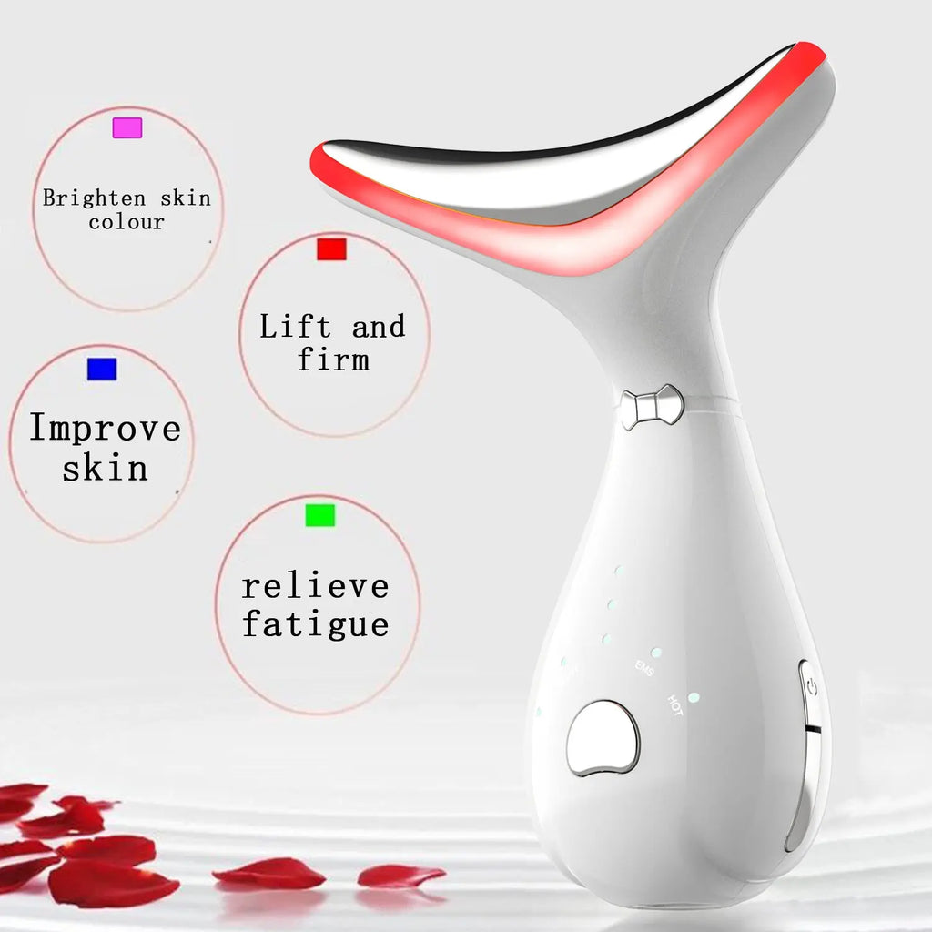 Color Light Neck Beauty Instrument Neck Massage Beauty Instrument cjdropshipping