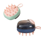 New 2 In 1 Pet Cat Dog Cleaning Bathing Massage Shampoo Soap Dispensing Grooming Brush Pets Supplies cjdropshipping