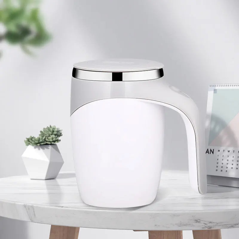 Rechargeable Model Automatic Stirring Cup Coffee Cup High Value Electric Stirring Cup Lazy Milkshake Rotating Magnetic Water Cup cjdropshipping