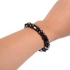 Weight Loss Magnet Bracelets For Women Men Pentagram Stone Magnetic Therapy Bracelets Pain Relief Slimming Health Jewelry cjdropshipping