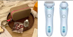 2 In 1 Hair Removal Epilator USB Rechargeable Trimmer Women Body Razor Face Leg Armpit Bikini Hand Pubic Shaver Hair Remover cjdropshipping