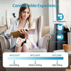 Intelligent Home Use Electric Intelligent Kneading Heating Knee Massager Rechargeable Pain Relief Infrared Laser Vibration Knee Massager cjdropshipping