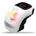 Intelligent Home Use Electric Intelligent Kneading Heating Knee Massager Rechargeable Pain Relief Infrared Laser Vibration Knee Massager cjdropshipping
