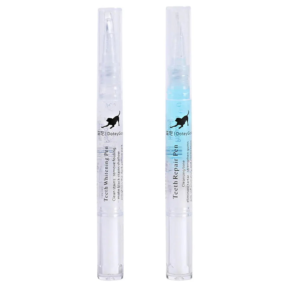 Pet Teeth Repairing Kit For Dog Cat Teeth Cleaning Pen Kit cjdropshipping