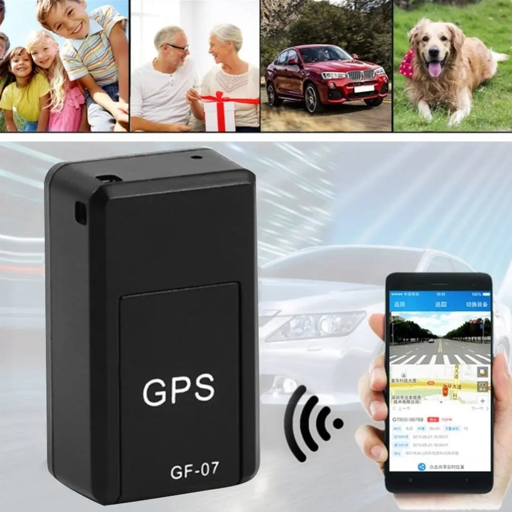 Car Tracker Magnetic Mini Car Tracker GPS Real Time Tracking Locator Device Recordable Anti-lost Rechargeable Locator cjdropshipping