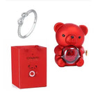 Eternal Rose Teddy Bear Gifts Box With Necklace - Grab Online Now