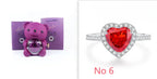 Eternal Rose Teddy Bear Gifts Box With Necklace - Grab Online Now