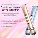 2 In 1 Hair Removal Epilator USB Rechargeable Trimmer Women Body Razor Face Leg Armpit Bikini Hand Pubic Shaver Hair Remover cjdropshipping