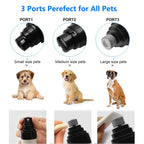 Multifunctional Magnifying Glass Pet Nail Clippers With Light cjdropshipping