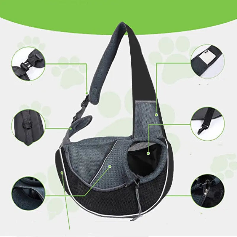 Carrying Pets Bag Women Outdoor Portable Crossbody Bag For Dogs Cats Pet Products cjdropshipping