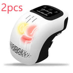 Intelligent Home Use Electric Intelligent Kneading Heating Knee Massager Rechargeable Pain Relief Infrared Laser Vibration Knee Massager cjdropshipping