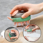 New 2 In 1 Pet Cat Dog Cleaning Bathing Massage Shampoo Soap Dispensing Grooming Brush Pets Supplies cjdropshipping