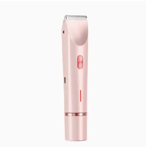 2 In 1 Hair Removal Epilator USB Rechargeable Trimmer Women Body Razor Face Leg Armpit Bikini Hand Pubic Shaver Hair Remover cjdropshipping