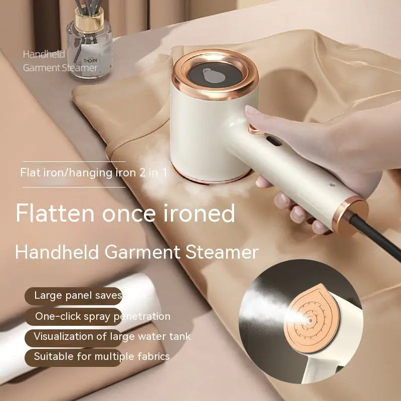 Mini Portable Handheld Garment Steamer Fabric Steam Iron For Clothes Travel Home Appliances Vertical US Plug Ironing Machine cjdropshipping