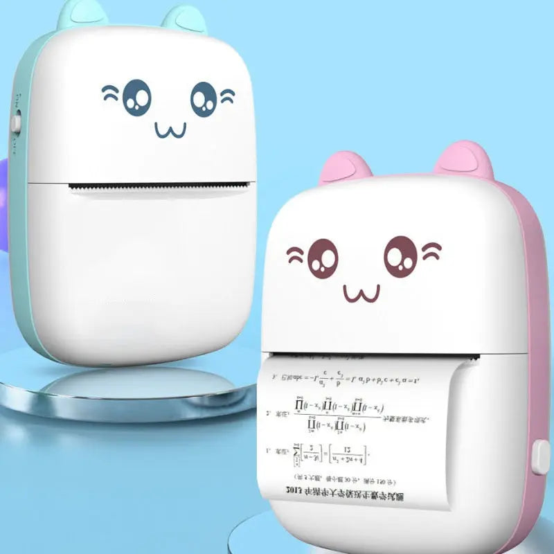 Mini Printer Portable Mini Bluetooth WiFi New Wrong Printer Mobile Phone Photo Title Note Hot Print Pocket Student Error Label Printer cjdropshipping
