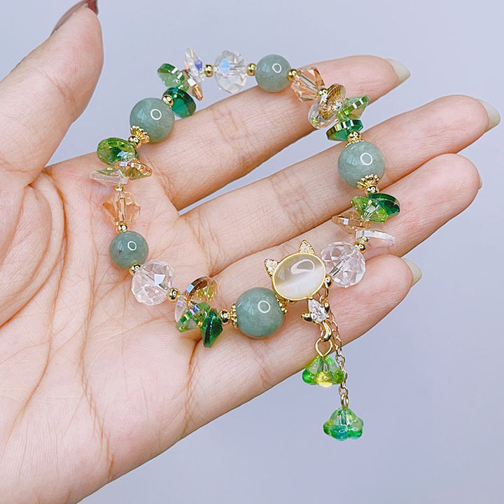 Super Micro Inlaid Cat Fashion Bracelet