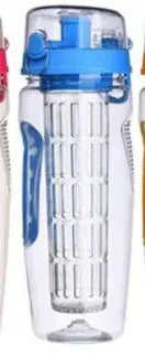 32Oz Fruit Infusing Infuser Water Bottle Water Fruit Bottle BPA Free Plastic Sport Fruit Infuser Water Bottles With Infuser Juice Shaker Drink Bottle Of Water cjdropshipping