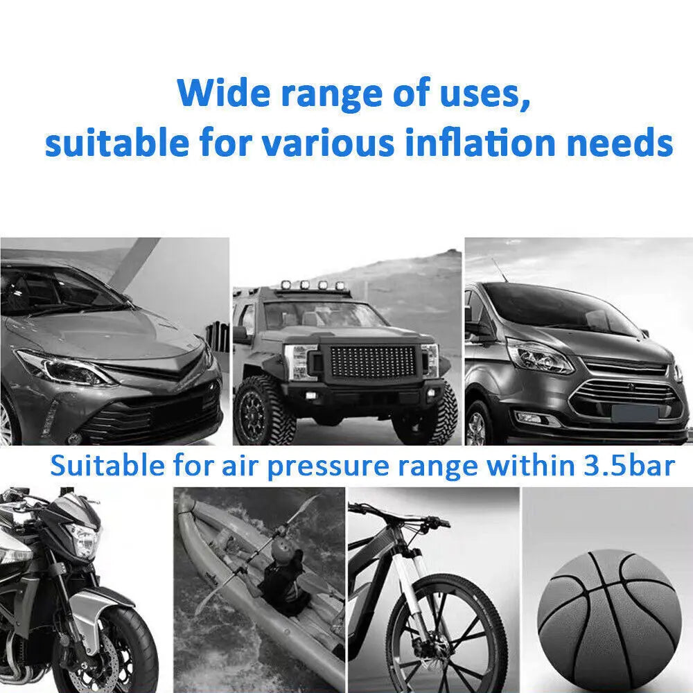 150 PSI Tire Inflator Car Air Compressor Electric Portable Auto 12V Air cjdropshipping