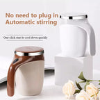 Rechargeable Model Automatic Stirring Cup Coffee Cup High Value Electric Stirring Cup Lazy Milkshake Rotating Magnetic Water Cup cjdropshipping